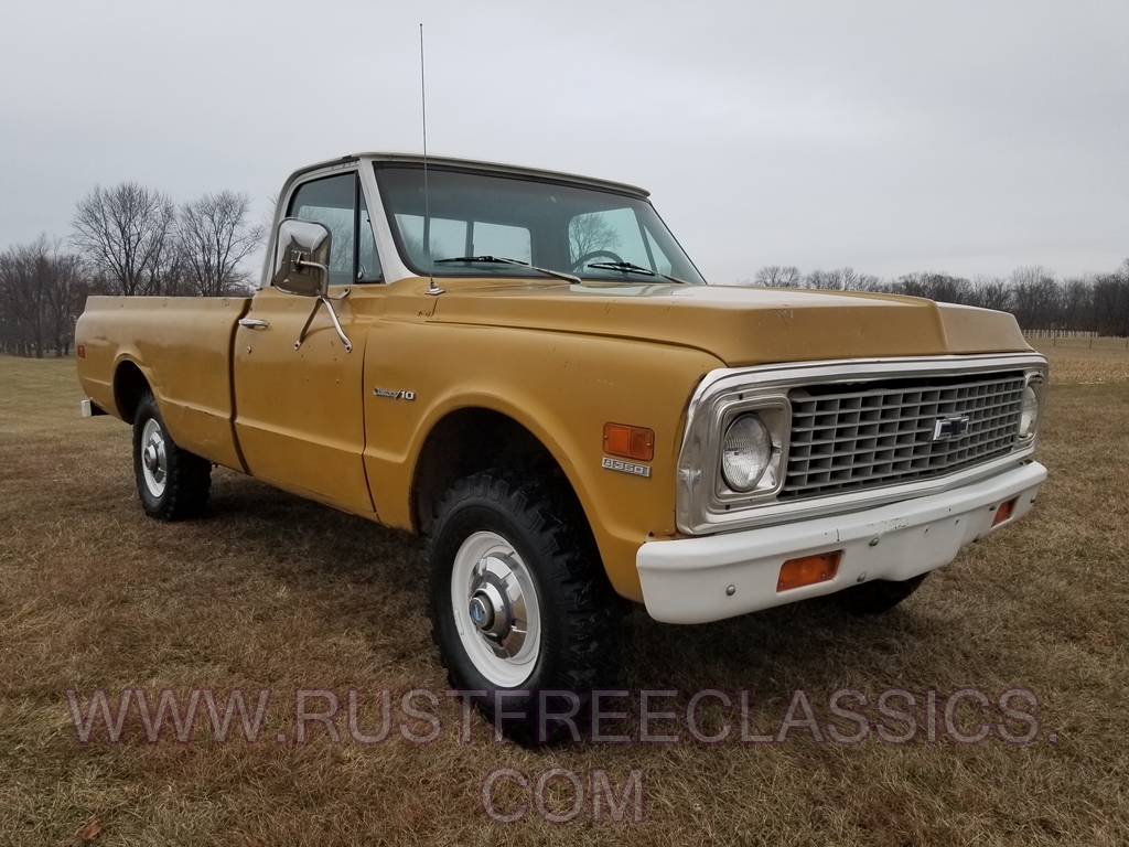 1972 K10 Factory 4x4 Custom 350 4 speed